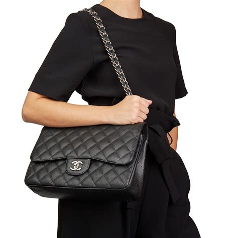 chanel plastic flap bag|Chanel flap bag jumbo.